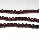 Garnet　ガーネット丸玉連　3.8mm